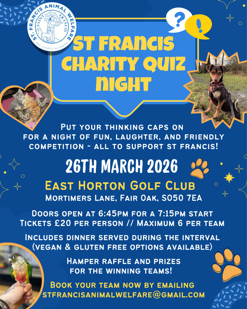 Charity Quiz Night | 26th of March | East Horton Golf Club