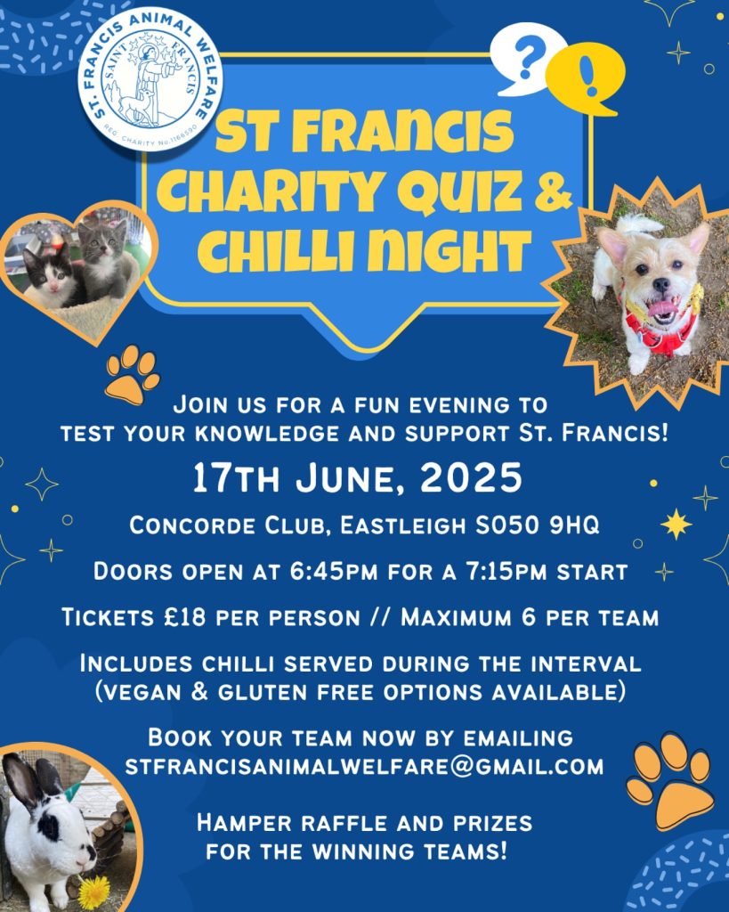 A poster with the details for our June quiz. Read post below